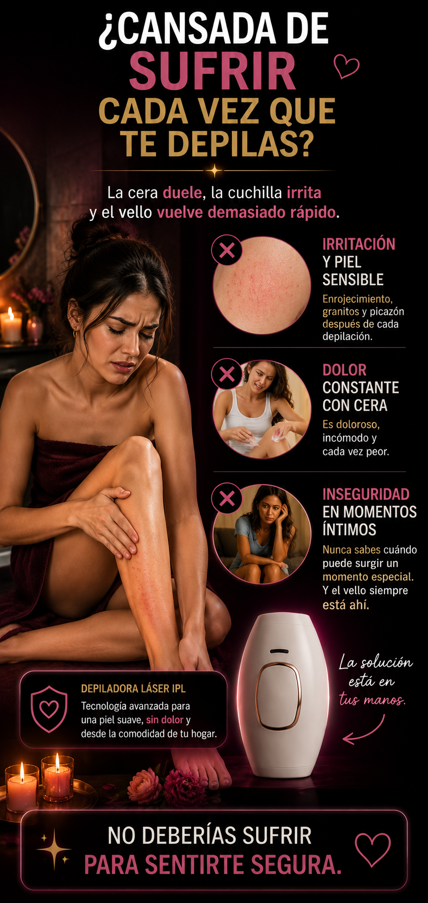 Depiladora Laser